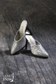 JAMIEshow - JAMIEshow - Silver Sling Back Shoes - Chaussure